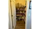 Well-organized pantry with ample shelving for storage at 70 Maxwell Pl, Lillington, NC 27546
