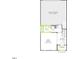Floor plan featuring a 2-car garage, foyer, bathroom, and flex space at 806 Hyperion Aly, Wake Forest, NC 27587