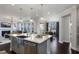 Bright and airy kitchen with a spacious island, seating, and modern finishes, ideal for entertaining at 812 Emerald Bay Cir, Raleigh, NC 27610