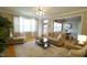 Spacious living room with hardwood floors and lots of natural light at 1226 Woodland Church Rd, Wake Forest, NC 27587