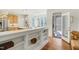Open concept kitchen that flows to the breakfast nook and screened in porch at 1600 Patterson Grove Rd, Apex, NC 27502