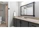 Bathroom features granite countertops, updated fixtures, and neutral tones at 174 St. Andrews Ln, Chapel Hill, NC 27517