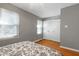 Comfortable bedroom with natural light and closet for storage at 174 St. Andrews Ln, Chapel Hill, NC 27517