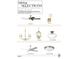 Lighting selections with interior ceiling fans, pendants, sconces, and light fixtures at 205 Big Bradley Dr, Wendell, NC 27591
