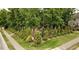 Community playground surrounded by lush trees and landscaping at 211 Whitney Ln, Durham, NC 27713