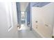 Hall bathroom featuring a blue color scheme, bathtub, shower and toilet at 30 Brookside Place, Durham, NC 27705