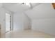 Empty room featuring neutral tile flooring, white walls, and ceiling fan at 3120 Timberlyne Dr, Mebane, NC 27302