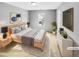 Cozy bedroom with a soft color palette, wooden furniture, and a window for natural light at 405 Ganyard Farm Way, Durham, NC 27703