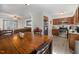 Open concept kitchen and dining area, perfect for Gathering gatherings at 5108 Walton Hill Rd, Knightdale, NC 27545