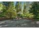 Cozy patio with comfortable seating surrounded by lush greenery, creating a peaceful outdoor retreat at 6504 Brandywine Rd, Raleigh, NC 27607