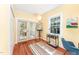 Bright room with hardwood flooring, natural light, and access to the outdoors at 816 Carolina Ave, Durham, NC 27705