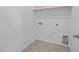 Utility room with washer and dryer hookups and tile flooring at 110 Lodgepole Ln, Burlington, NC 27215