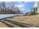 Spacious backyard with lawn and privacy fence, offering ample space for outdoor activities at 192 Springhill Ln, Garner, NC 27529