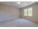 Bright, carpeted bedroom featuring white trim and a window at 25 Blackhorn Ct, Pittsboro, NC 27312
