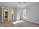 This bedroom features abundant natural light, and has direct access to both the bathroom and walk-in closet at 25 Blackhorn Ct, Pittsboro, NC 27312