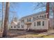 Traditional two-story home with green shutters, brick chimney, and front porch at 3023 Whitfield Rd, Chapel Hill, NC 27514