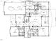 Detailed floor plan showcasing layout of rooms including bedrooms, bathrooms, and garage at 328 Conner Ridge Rd, Efland, NC 27243