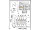 Real estate plot map with street names and lot dimensions at 58 Shay St, Angier, NC 27501