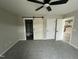 Spacious bedroom featuring a modern ceiling fan and access to a private ensuite bathroom at 82 Asher Pointe Way, Benson, NC 27504