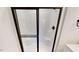 Modern shower with glass door, dual shower heads and seating at 82 Asher Pointe Way, Benson, NC 27504