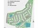 Detailed map of the community layout showcasing streets, homes, ponds, and green spaces at 8717 Wardle Ct, Raleigh, NC 27616