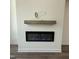 Stylish fireplace with modern design, providing a cozy and inviting focal point in the living area at 129 Oban Dr, Homesite 150, Sanford, NC 27330