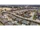 Community aerial featuring well-spaced homes, lush landscaping, and easy access to roadways at 170 Dunvegan Ln, Burlington, NC 27215