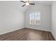 Bright bedroom features high ceilings and a large arched window at 170 Dunvegan Ln, Burlington, NC 27215