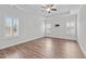 Spacious main bedroom features tray ceiling and ample natural light from large windows at 170 Dunvegan Ln, Burlington, NC 27215