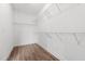 Walk-in closet with built-in shelving at 170 Dunvegan Ln, Burlington, NC 27215