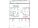 Detailed floor plan showcasing room dimensions and layout for first and second floor at 2609 Aster Ct, Apex, NC 27502
