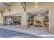 Large three-car garage with stone accents at 295 Cedar Rock Trl, Fuquay Varina, NC 27526