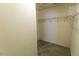 Empty walk-in closet at 5420 Golden Moss Trl, Raleigh, NC 27613