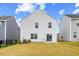 Charming home with a grassy backyard and a sliding glass door for easy access at 669 Impala Trce, Wendell, NC 27591