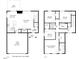 Detailed two-story floor plan showcasing room dimensions and layout of the house at 669 Impala Trce, Wendell, NC 27591