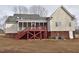 Large backyard with a screened-in porch at 730 Duck Pond Rd, Nashville, NC 27856