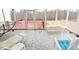 Spacious screened patio with an outdoor lounge at 730 Duck Pond Rd, Nashville, NC 27856