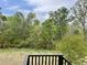 Lush backyard view, captured from the back deck of the home at 1027 Laurelwood Dr, Durham, NC 27705