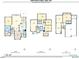 Detailed floor plan showcasing the layout of the home at 1028 Dotson Way, Apex, NC 27523