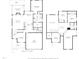 Detailed floor plan illustrating layout of the two-story residence with dimensions of rooms and key areas at 115 Lockamy Ln, Youngsville, NC 27596