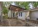 Spacious backyard with patio, perfect for outdoor entertaining and grilling at 214 Woodcrest Ave, Smithfield, NC 27577