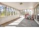 Spacious screened porch offering outdoor living and nature views at 214 Woodcrest Ave, Smithfield, NC 27577