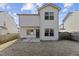 The backyard features neutral siding and a fenced backyard at 2321 Shepherd Valley St, Raleigh, NC 27610