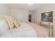 Comfortable bedroom featuring neutral tones and natural light at 3924 Sunset Maple Ct, Raleigh, NC 27612