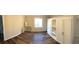 Bright room with built in storage perfect for crafting with shelving and cabinets at 4401 Sprague Rd, Raleigh, NC 27613