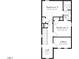 Floor plan of second story of home; office, bedrooms, loft, and baths at 502 Yeowell Dr, Chapel Hill, NC 27514