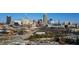 Expansive downtown skyline view from this stunning property, conveniently located near the urban center at 523 S West St # 409, Raleigh, NC 27601