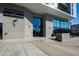 Exterior view of the building entrance at 525 South West Street, The Fairweather, featuring modern architecture at 523 S West St # 409, Raleigh, NC 27601