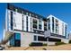 Modern building exterior with clean lines, multiple windows, and detailed architecture at 523 S West St # 409, Raleigh, NC 27601