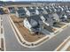 An elevated view shows a pristine neighborhood with well-maintained homes and landscaping at 652 Marion Hills Way, Knightdale, NC 27545